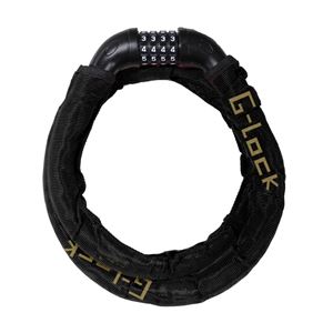 ジーロック（G-LOCK） スチールリンクダイヤルロック 1200MM ブラック