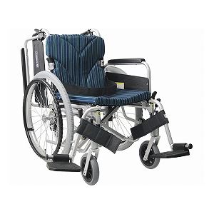 カワムラサイクル アルミ自走用車いす 簡易モジュール KA822-38・40・42B-M 中床タイプ／ 座幅42cm A11
