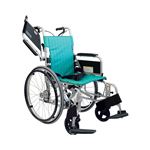 カワムラサイクル 自走用車いす KA800Light 中床・ソフトタイヤ仕様 KA822L-38・40・42B-MS／ 座幅40cm A9