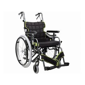 カワムラサイクル 自走用モジュール車いす KM22-40・42SB-M 中床タイプ ／座幅40cm No.19×No.85