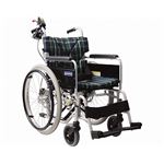 カワムラサイクル 自走・介助兼用 忘れ騎士2（自動ブレーキシステム付車いす） BM22-38・40・42SB-M／WDS2／ 座幅38cm No.88
