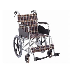 松永製作所 介助用 アルミ製スタンダード車いす AR-301 ／座幅38cm S-2