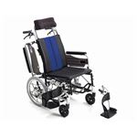 ミキ アルミ介助車いす MP ティルト MP-TiF VL ビニールレザー仕様 ／レッド（W717）