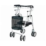 五十畑工業 アシストシルバーカー ニューデラックス コの字型ハンドブレーキ付 ／H0080