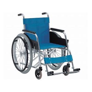 松永製作所 スチール製自走用車いす DM-101 ／B-8（介援隊オリジナルカラー）