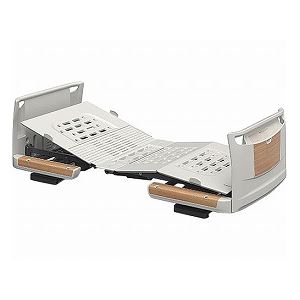 パラマウントベッド 楽匠Z 2モーション 樹脂ボード 木目調 スマートハンドル付 ／KQ-7211S 83cm幅 レギュラー