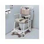 TOTO 水まわり用車いす 4輪キャスタータイプ（ソフトシート仕様） ／EWCS604CS 便座高さ41.7cm用