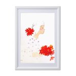 いわさきちひろ絵画額　花束
