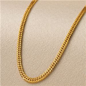 純金6面ダブル喜平ネックレス