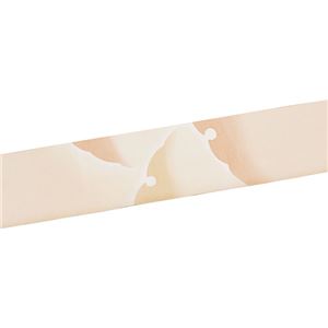 正絹京友禅春色帯揚げ 山吹色