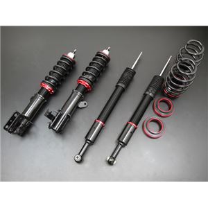 フィットハイブリッド GP5 全長調整式（フルタップ式）車高調整キット【減衰力 カー用品 サスペンションキット】【ラルグス／Largus Spec S】