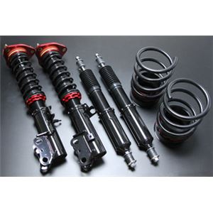エスティマ TCR11W MR専用 全長調整式（フルタップ式）車高調整キット【減衰力 カー用品 サスペンションキット】【ラルグス／Largus Spec S】
