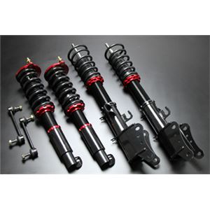 フィアット500 ABA-31214／31212／31209 全長調整式（フルタップ式）車高調整キット【減衰力 カー用品 サスペンションキット】【ラルグス／Largus Spec S】