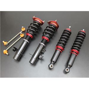 ミニ R60 SR16／SV16／SU16／SX16／ZA16／ZC16／ZG16 全長調整式（フルタップ式）車高調整キット【減衰力 カー用品 サスペンションキット】【ラルグス／Largus Spec S】