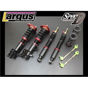 ステップワゴン RK1／RK5 全長調整式（フルタップ式）車高調整キット【減衰力 カー用品 サスペンションキット】【ラルグス／Largus Spec D】