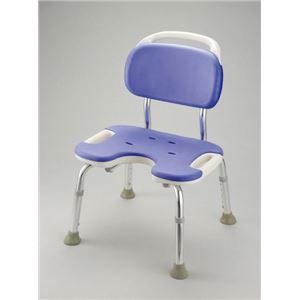 シャワーベンチGR U型ワイド(3) 【背付き】 高さ5段階調整可 ［入浴用品/介護用品］