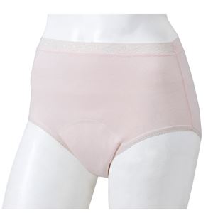 婦人失禁パンツ 腰ゴムレースタイプ 【S】 抗菌/消臭加工 4層構造 ピコレース付き ［トイレ用品/介護用品］