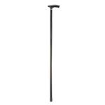 杖/樫棒手元黒壇L型 全長90cm 豊通オールライフ ［歩行補助用品/介護用品］