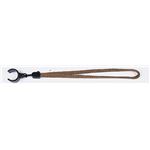 ステッキストラップ/杖紐（ナイロンC型） 大(紐の長さ21cm) ［歩行補助用品/介護用品］ ブラウン(茶)