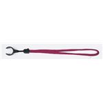 ステッキストラップ/杖紐（ナイロンC型） 小(紐の長さ21cm) ［歩行補助用品/介護用品］ ワイン