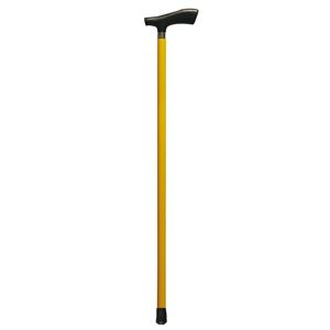 杖/イエローステッキ 木製 豊通オールライフ ［歩行補助用品/介護用品］