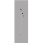 盲人用白杖 (2)木製 丸 蛍光テープ/ストラップ付き 豊通オールライフ ［歩行補助用品/介護用品］
