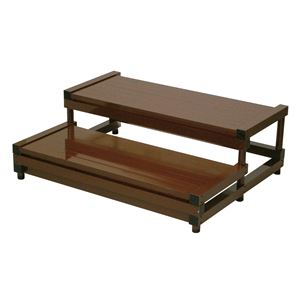 屋外用ステップGR(3)2段タイプ アルミ製 固定金具付き 豊通オールライフ ［介護用品］