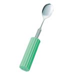 （まとめ）フセ企画 食事用具 曲げ曲げハンドルシリコンスポンジ付 スプーン小（4） 5148 R22SS28【×2セット】