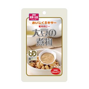 （まとめ）ホリカフーズ 介護食 おいしくミキサー（27）大豆の煮物 12袋 567810【×3セット】