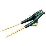 （まとめ）ウインド 食事用具 箸蔵くん・II 右用 グリーン 0016 S2-0【×2セット】