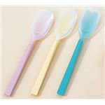 （まとめ）フセ企画 食事用具 口あたりやさしいスプーン （9）ラージ ブルー 0045 KU-03B【×10セット】