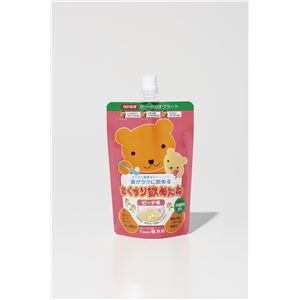 （まとめ）龍角散 服薬ゼリー おくすり飲めたねチアパック（1）ピーチ 1袋入 601616【×20セット】