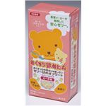 （まとめ）龍角散 服薬ゼリー おくすり飲めたねスティックタイプ（1）ピーチ 6本入 601630【×15セット】