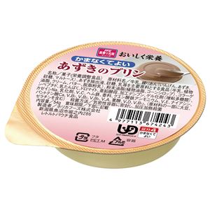（まとめ）ホリカフーズ 介護食 オイシク栄養（3）あずきのプリン（12個入） 567424【×5セット】