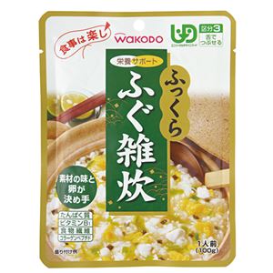 （まとめ）（まとめ）和光堂 介護食 ふっくら雑炊シリーズ（1）ふぐ（12袋入） HA30【×3セット】