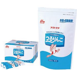 （まとめ）クリニコ とろみ調整 つるりんこ 牛乳・流動食 800g 639837【×15セット】