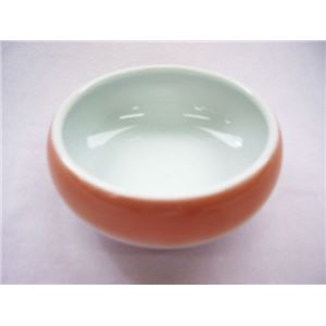 （まとめ）アメックス熊本 食事用具 夢食器虹彩 （6）3寸鉢淡茶 No.5【×3セット】