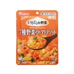 （まとめ）和光堂 介護食 イロドリお野菜 （1）7種野菜のトマトリゾット 12袋 HA50【×3セット】