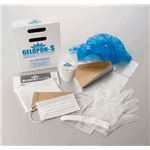 （まとめ）キヨタ 嘔吐物凝固 嘔吐物緊急凝固剤ゲロポン‐S（付属品9点セット） 178-W【×10セット】
