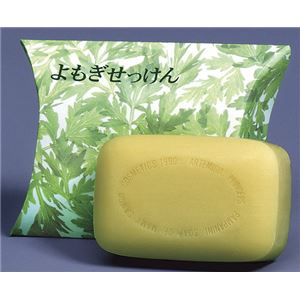 （まとめ）三興物産 入浴備品 よもぎ石鹸（浴用石鹸） C310【×10セット】