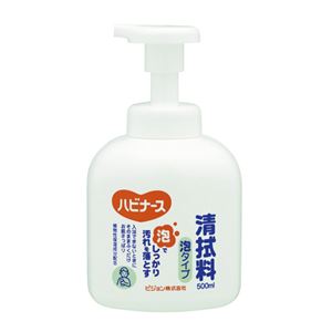 （まとめ）ピジョン 入浴備品 ピジョン清拭料 泡タイプ 500ml K676【×3セット】