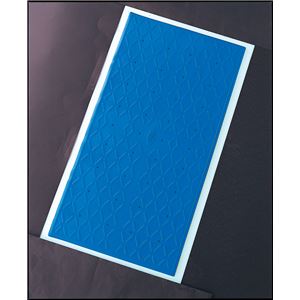 アロン化成 入浴マット 安寿吸着すべり止めマット （2）M ブルー 535-457