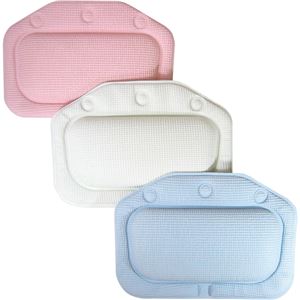 （まとめ）ジャパンインターナショナルコマース 入浴備品 滑り止めバスピロー ブルー BG2070-24【×2セット】