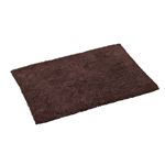 テラモト 入浴備品 Ag+快適バスマット （1）60×90 ブラウン MR-148-140-4