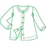 （まとめ）川本産業 肌着 ワンタッチ肌着 （1）紳士用前開き八分袖 M 077-857110-00【×3セット】