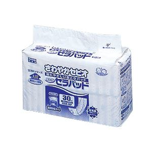 （まとめ）豊田通商 尿とりパッド さわやかセピオ セラパッド 30枚入 袋 SERA30PG【×3セット】