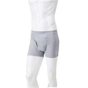 （まとめ）片倉工業 失禁パンツ 紳士吸水ボクサーブリーフ グレー LL 3713 017AXD0【×2セット】
