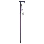日進医療器 ステッキ（折りたたみ） 調節式折りたたみ杖 まぁべんり 大パープル TY126F=900-PR