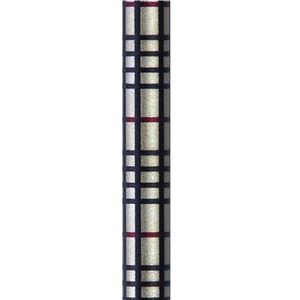 島製作所 ステッキ（伸縮） 伸縮細型ネックステッキ 格子ブラウン 67-C1