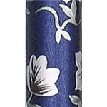 フジホーム ステッキ（伸縮） ステッキベーシック伸縮S 花柄青 3345 WB3718
